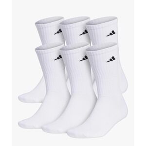 adidas Men's Athletic Cushioned 6-Pack Crew, Cushioned Crew Socks